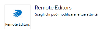 Editing da Remoto, ci si è già collegati a Dropbox