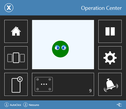 IntelliGaze 4.0 nuova interfaccia Operation Control