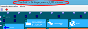 The Grid2 nome file utente e nome griglia