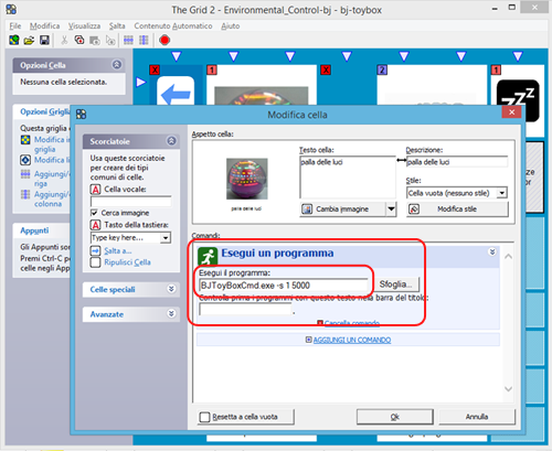 schermata di The Grid2 con il comando per ToyBox