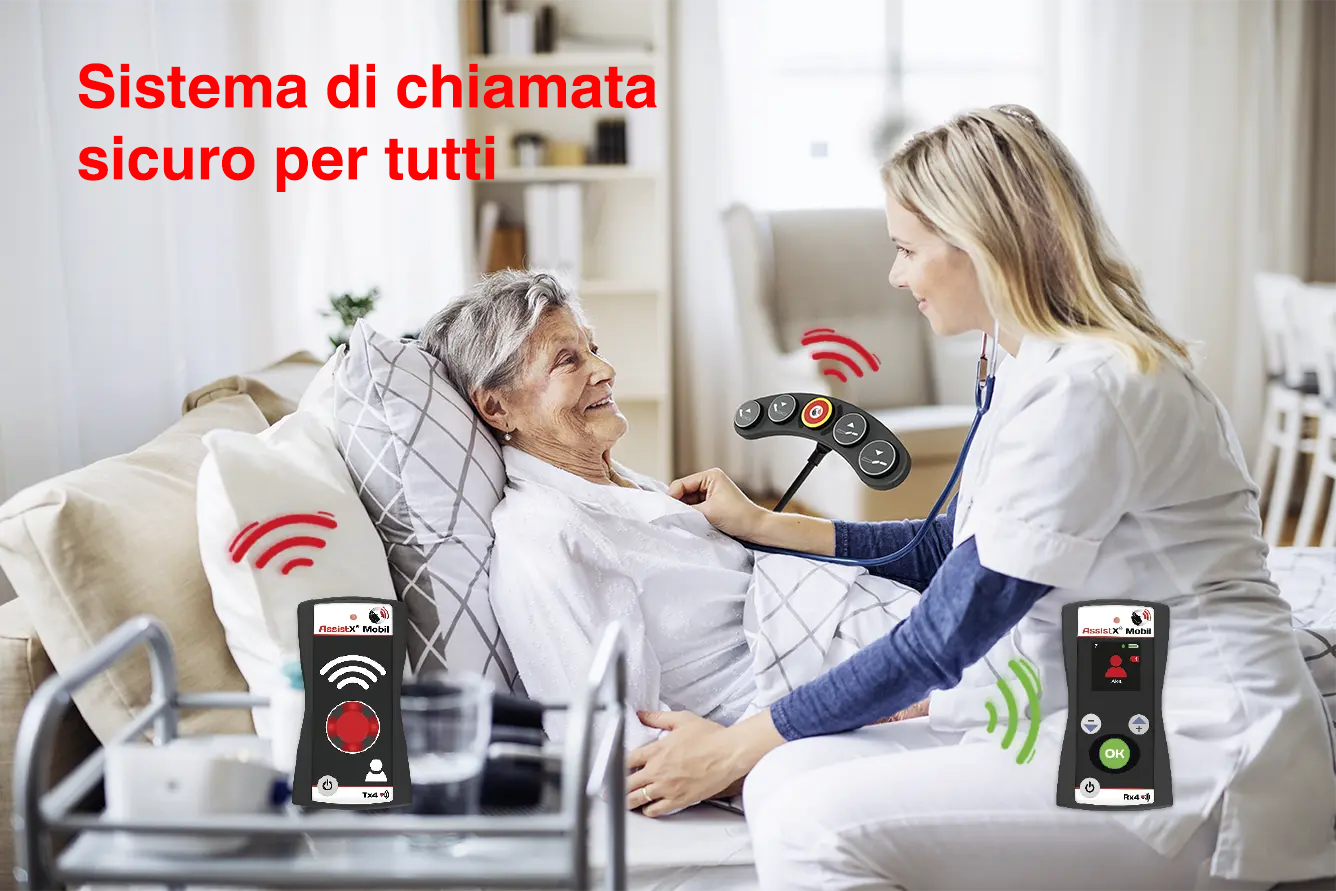 AssistX Assistive Call Systems Immagine di ingresso txt