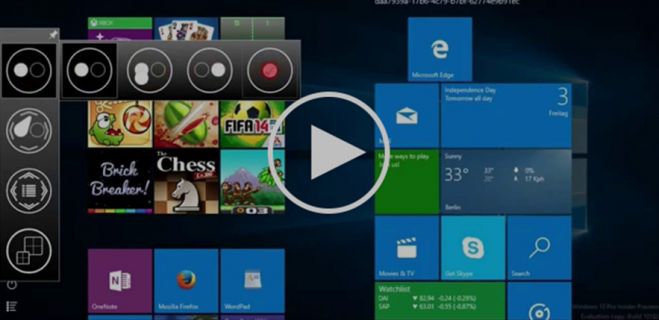 Controllare Windows 10 con IntelliGaze - anteprima tecnica